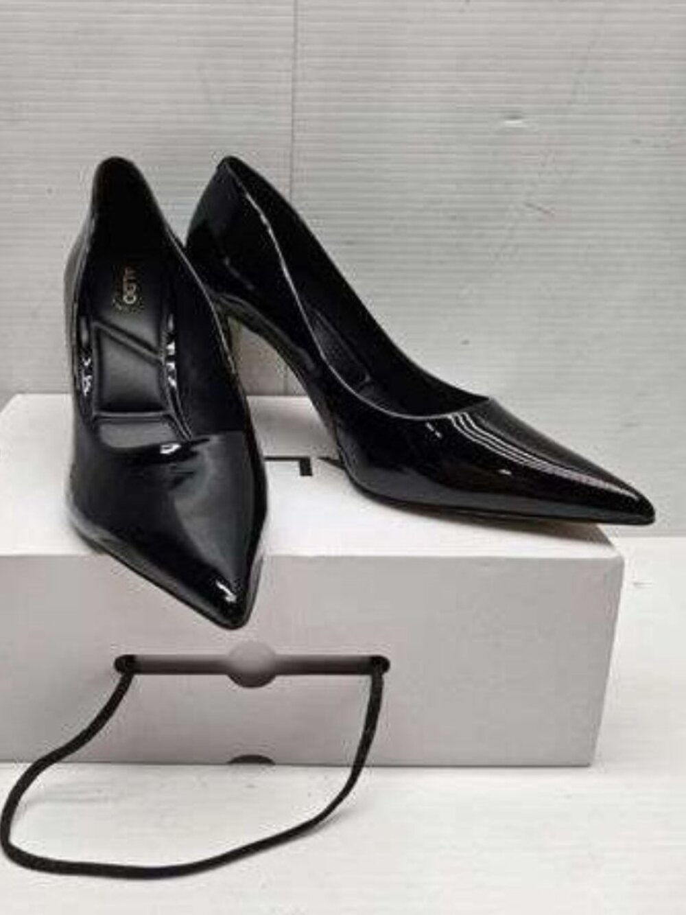 NEW Women's Aldo Kaitie-007 Patent Leather Stilettos High Heels Size 10
